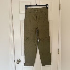 Knox Rose Men's Green Cargo Pants